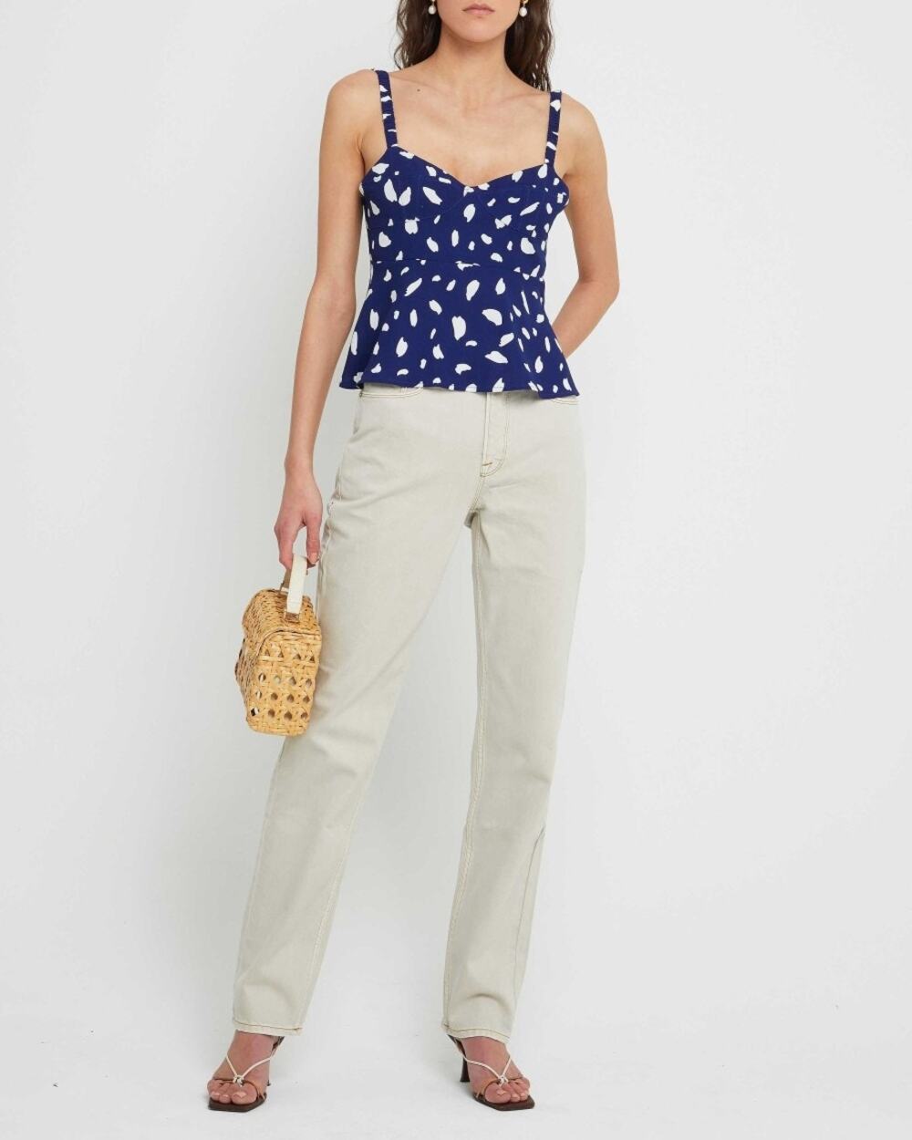 NWT O.P.T Deven Open Back Sleeveless Top XS